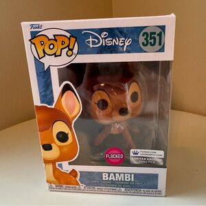 Disney Funko Pop Limited Edition Flocked Bambi, 351